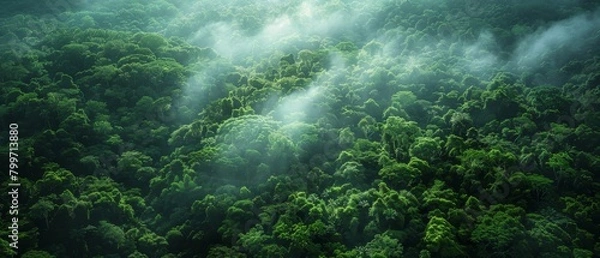 Fototapeta Develop a coffee table book filled with stunning aerial photographs of the world s most untouched forests complete with narratives on their ecology and conservation status