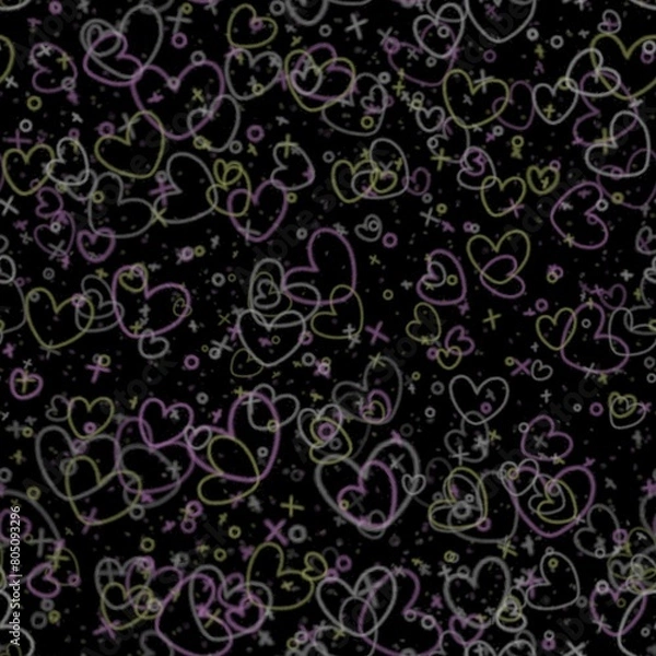 Fototapeta seamless floral pattern