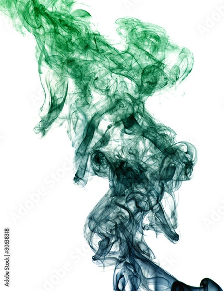 Fototapeta colored smoke