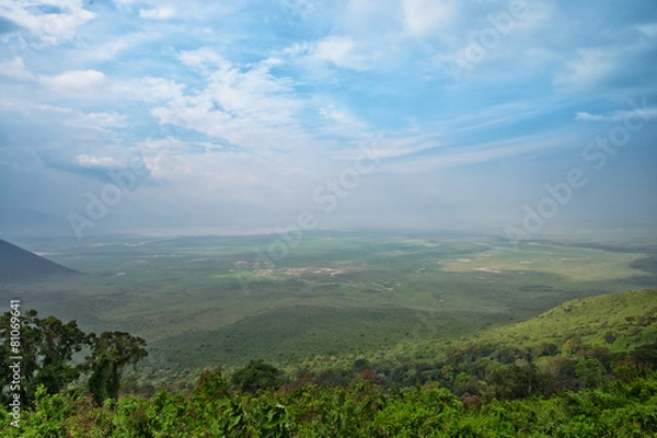 Fototapeta Ngorongoro crater