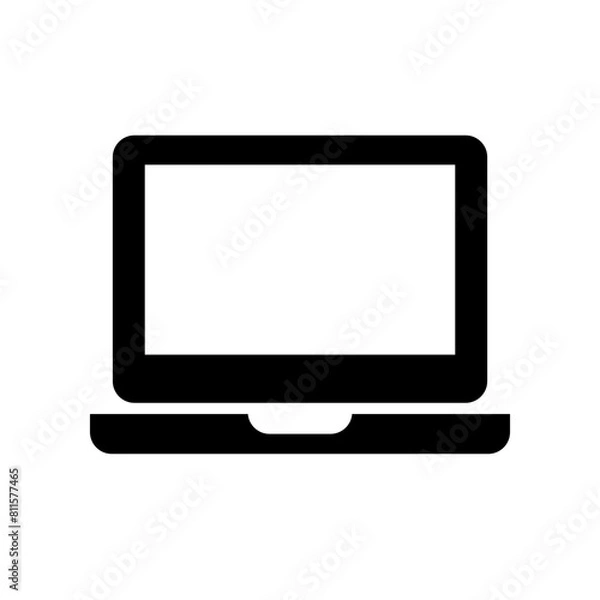 Fototapeta Laptop icon template