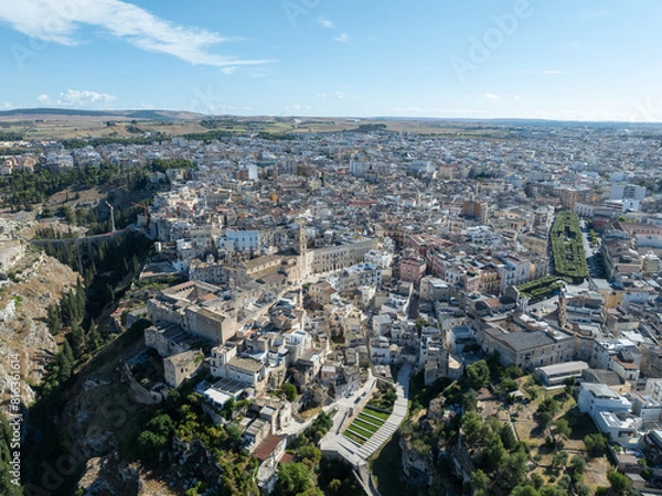 Fototapeta Cityscape of Gravina in Puglia, Italy