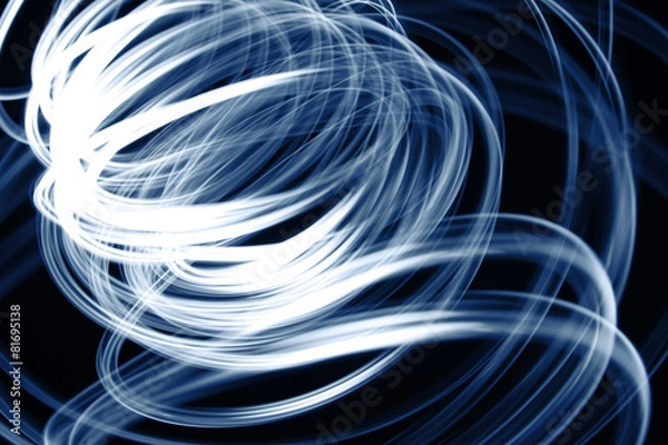 Fototapeta Swirly lines background