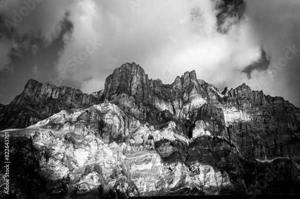 Fototapeta Daubehorn mountain, leukerbad, switzerland