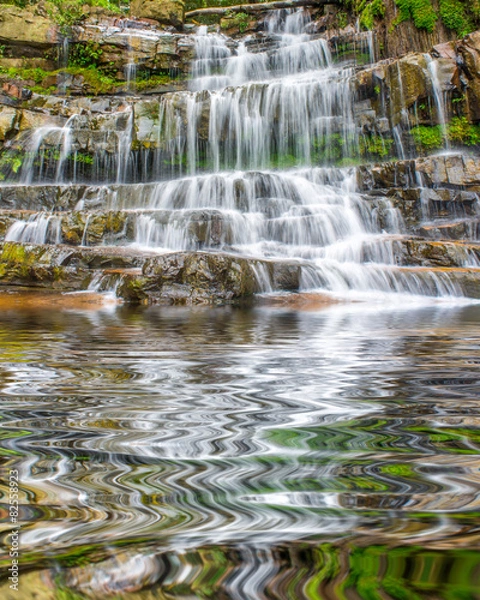 Fototapeta beautiful waterfall