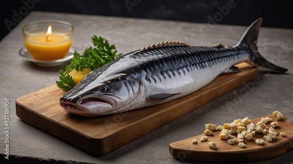 Fototapeta sturgeon food Russian 