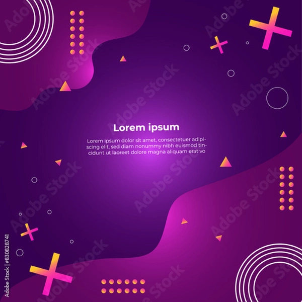 Fototapeta Abstrak Background Gradient Vector Simple