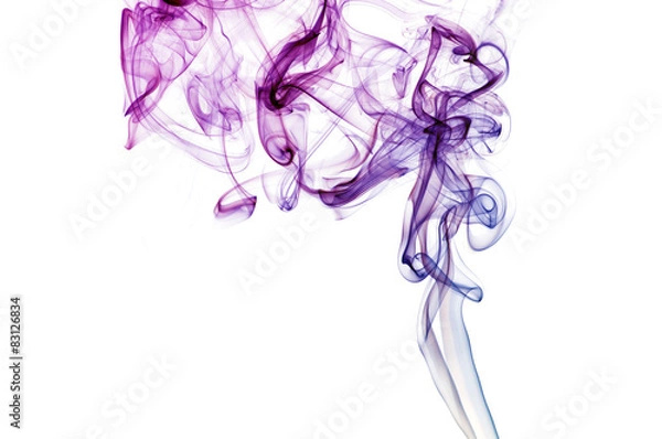 Fototapeta colored smoke