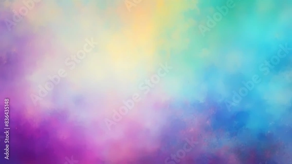 Fototapeta abstract colorful background with bokeh, noise background, grunge spots 