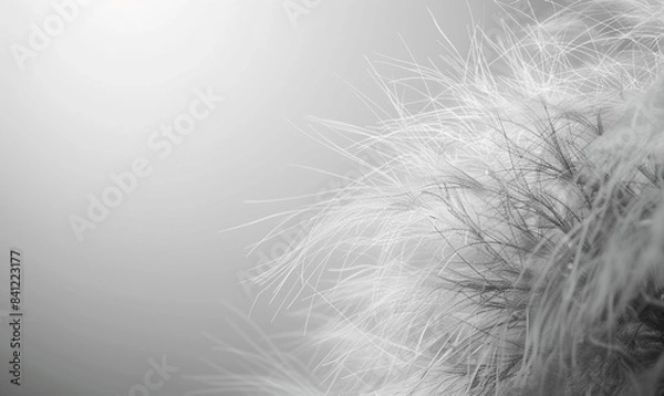 Fototapeta Elegant fuzzy gray color background.