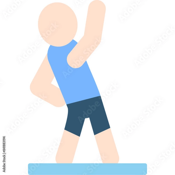 Fototapeta Stretching Icon