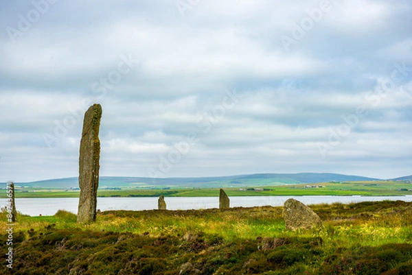 Fototapeta Ring of Brodgar Stones Orkney Island