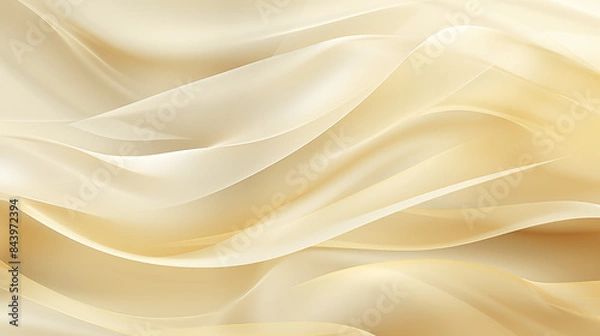 Fototapeta Abstract Image Pattern Background, Delicate Silk Patterns in Soft Gold and Cream, Texture, Wallpaper, Background, Cover and Screen of Cell Phone, Smartphone, Computer, Laptop, Format 9:16 and 16:9 - 