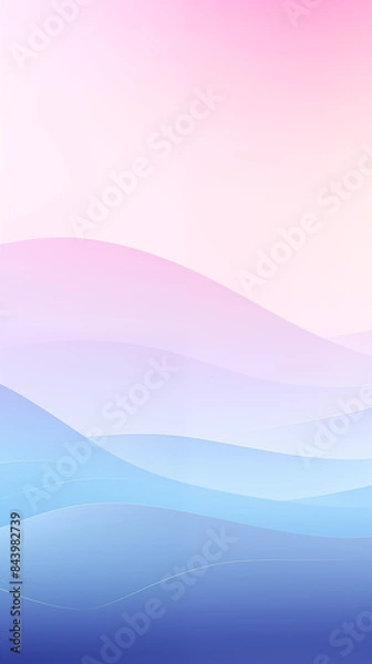 Fototapeta Abstract Image Pattern Background, Soft Pastel Gradient Transitions Pink, Blue, Lavender, Texture, Wallpaper, Background, Cell Phone Cover and Screen, Smartphone, Computer, Laptop, 9:16 and 16:9 Forma