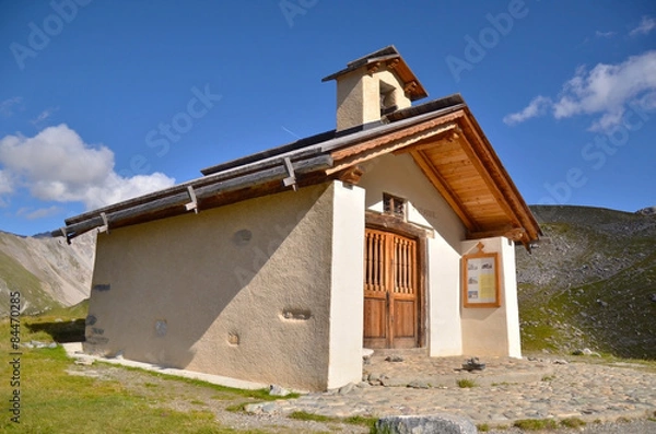 Fototapeta Chapelle Saint-Anne (Queyras / Hautes-Alpes)