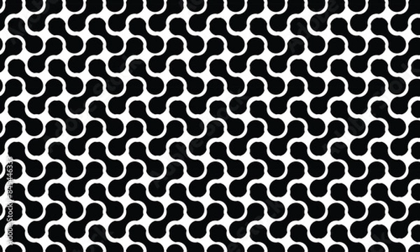 Fototapeta geometric metaball pattern vector illustration, good for printed product