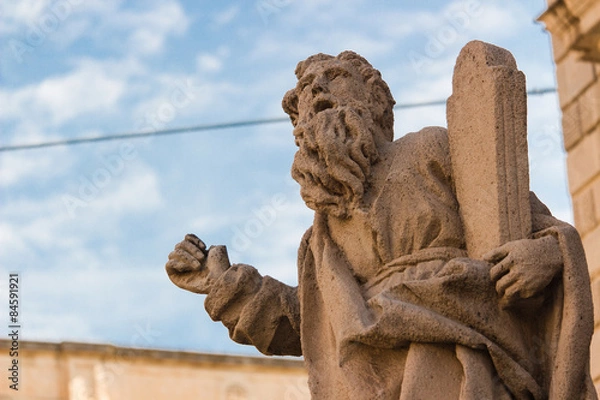 Fototapeta Italy: Moses' statue