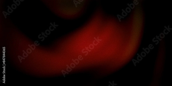 Fototapeta Dark abstract gradient background featuring smooth transitions of deep red and black hues. Perfect for modern, dramatic designs, technology themes, creative projects needing a bold, striking backdrop