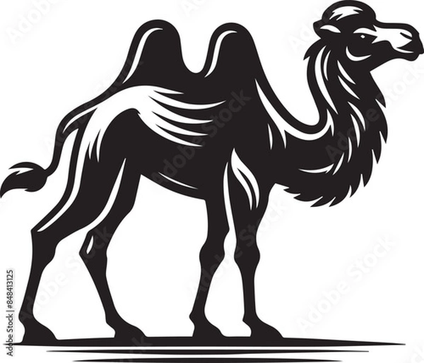 Fototapeta camel with a camel