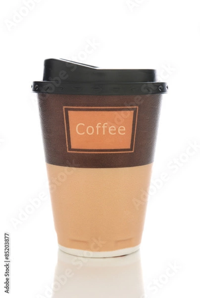 Fototapeta Styrofoam Coffee Cup