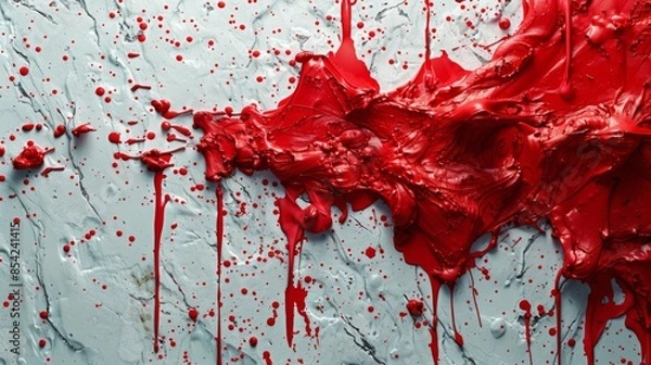 Fototapeta Create a series of high-resolution blood splatter textures with different