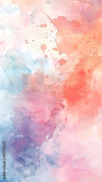 Fototapeta Watercolor abstract background