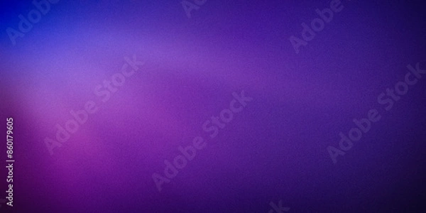 Fototapeta Smooth purple gradient background with subtle blue highlights. Ideal for adding a calming and elegant visual effect to your designs and digital projects