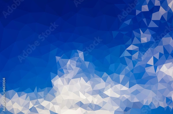 Fototapeta Polygonal Mosaic Background,Creative Business Design Templates