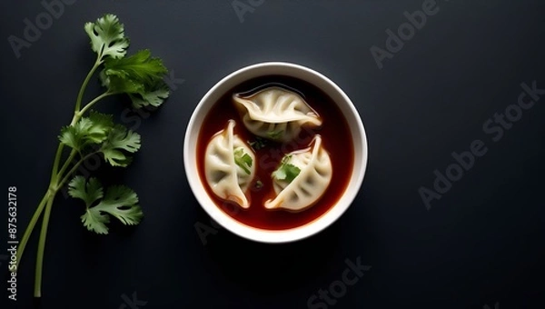 Fototapeta Mandu - Korean dumplings