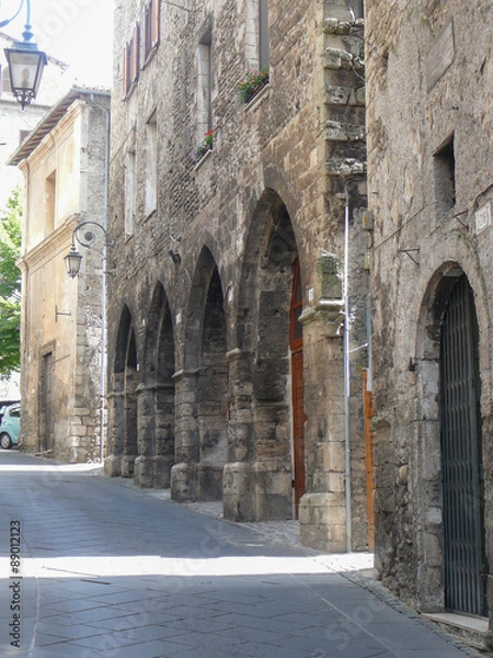 Fototapeta View of Anagni