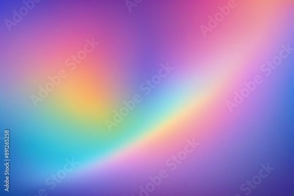 Fototapeta Vibrant smooth gradient background, horizontal composition