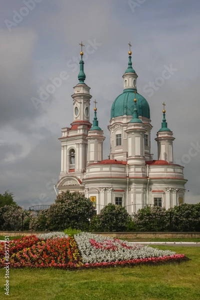 Fototapeta St. Catherine church in Kingisepp, Russia