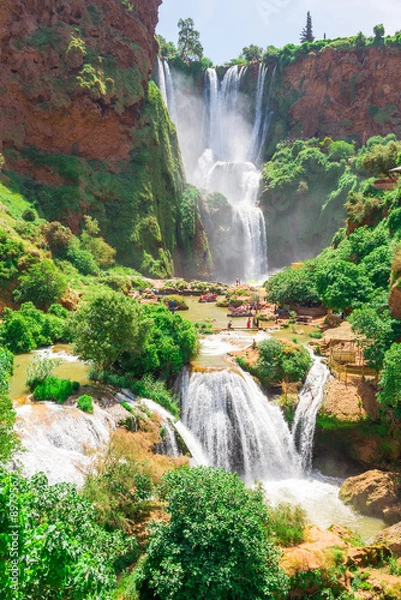 Obraz Ouzoud waterfalls, Grand Atlas in Morocco