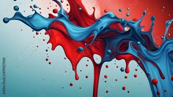 Fototapeta paint splash abstract background