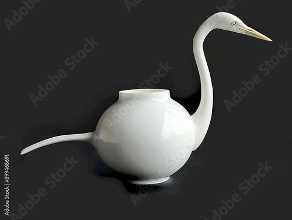 Fototapeta  a modern teapot seen from multiple angles 