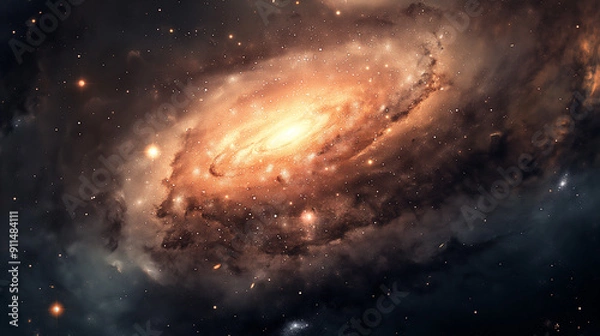 Fototapeta Galaxy in the universe