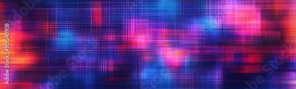 Fototapeta Background for multicolored abstract networks / modern technology, blurred abstraction speed of concepts