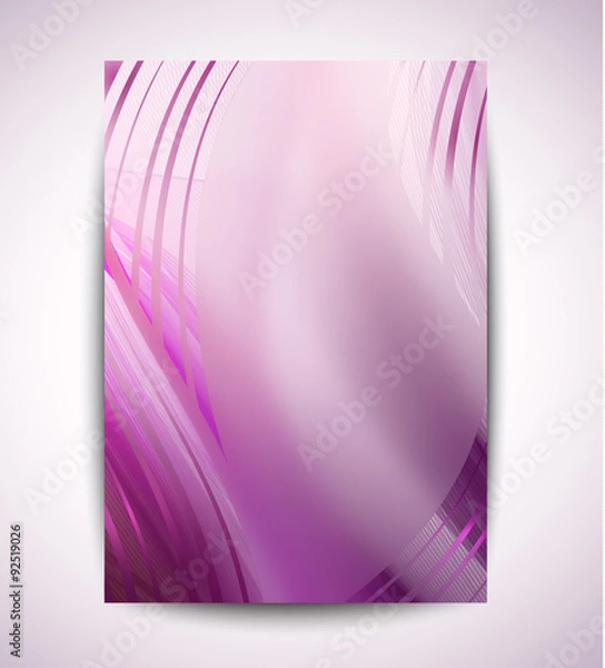 Fototapeta Nice flight tissue, background with deep purple colors