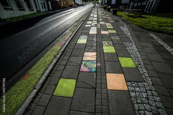 Fototapeta Akureyri - Islanda