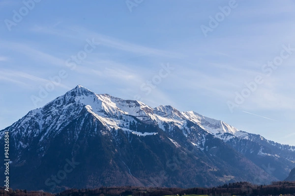 Fototapeta Thun, Switzerland.