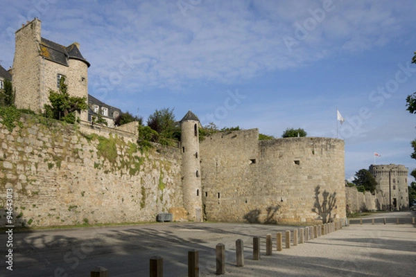 Fototapeta Chateau de Dinan, Bretania, Francja