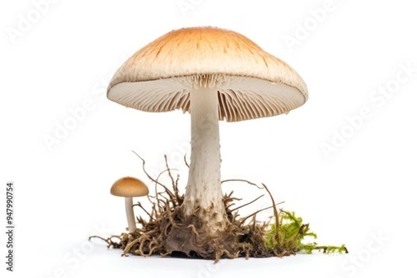 Fototapeta A magic mushroom fungus agaric plant.