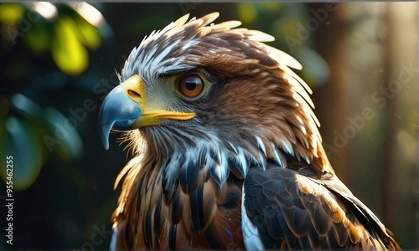 Fototapeta Majestic Philippine Eagle Portrait