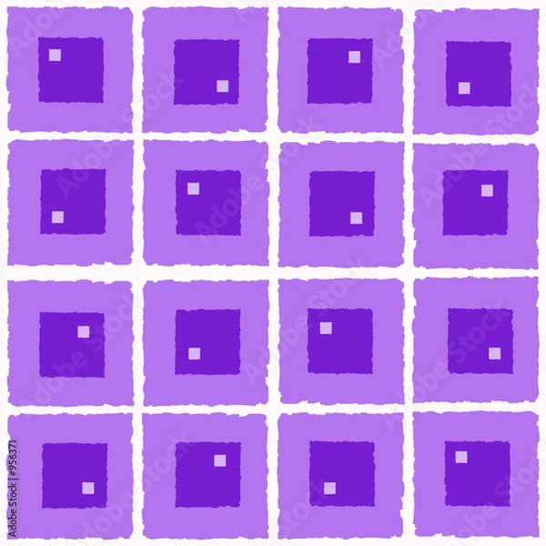 Fototapeta retro tiles - purples