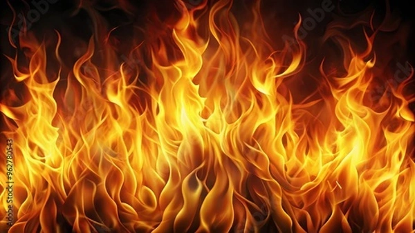 Fototapeta free animated flames background portrist size