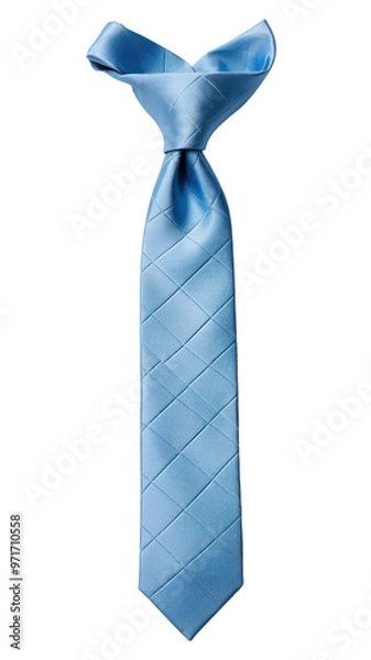 Obraz PNG A Tie tie necktie blue.