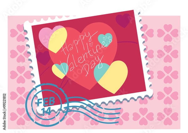 Fototapeta Valentine day love beautiful