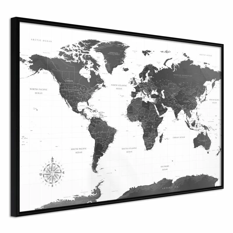 Plakat - Świat w czerni i bieli - obrazek 1