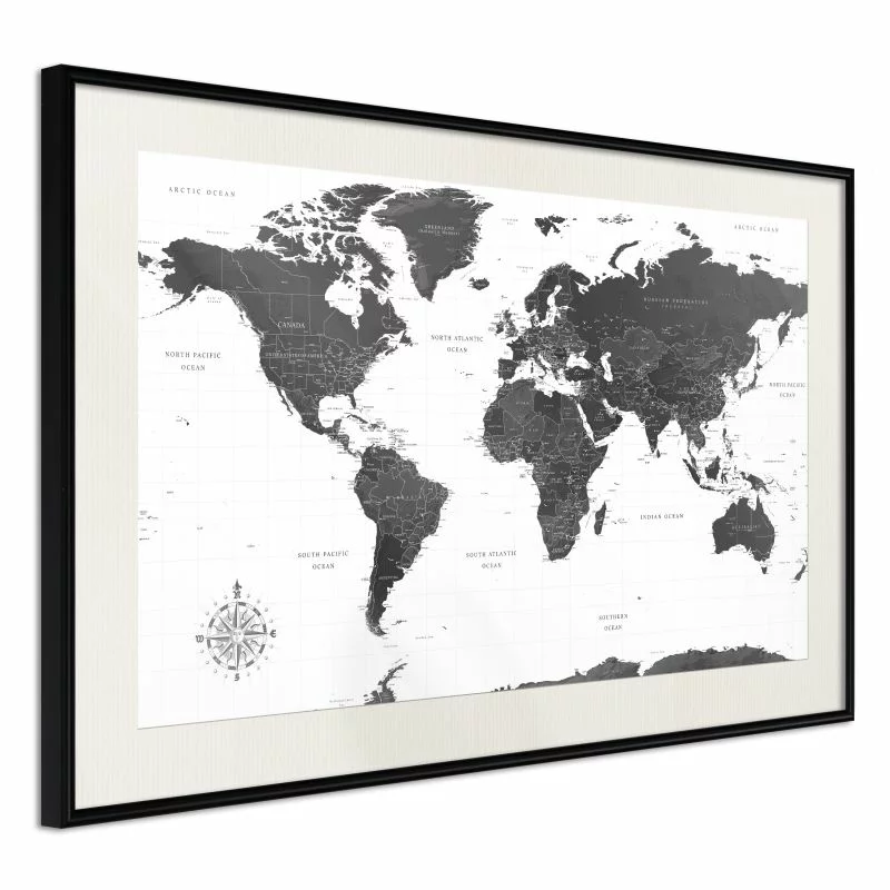 Plakat - Świat w czerni i bieli - obrazek 1