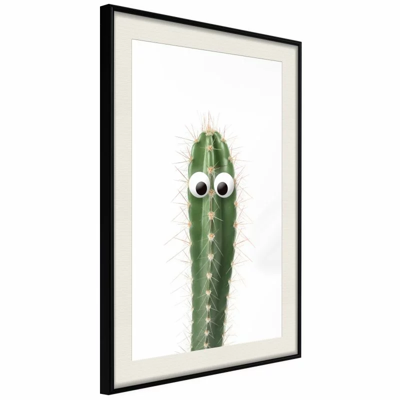 Plakat - Śmieszny kaktus I - obrazek 1